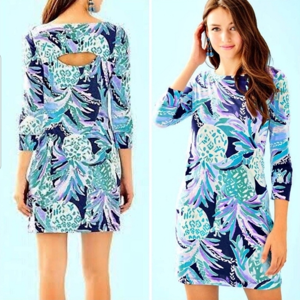 Lilly Pulitzer Hollee Dress Alotta Colada XXS
